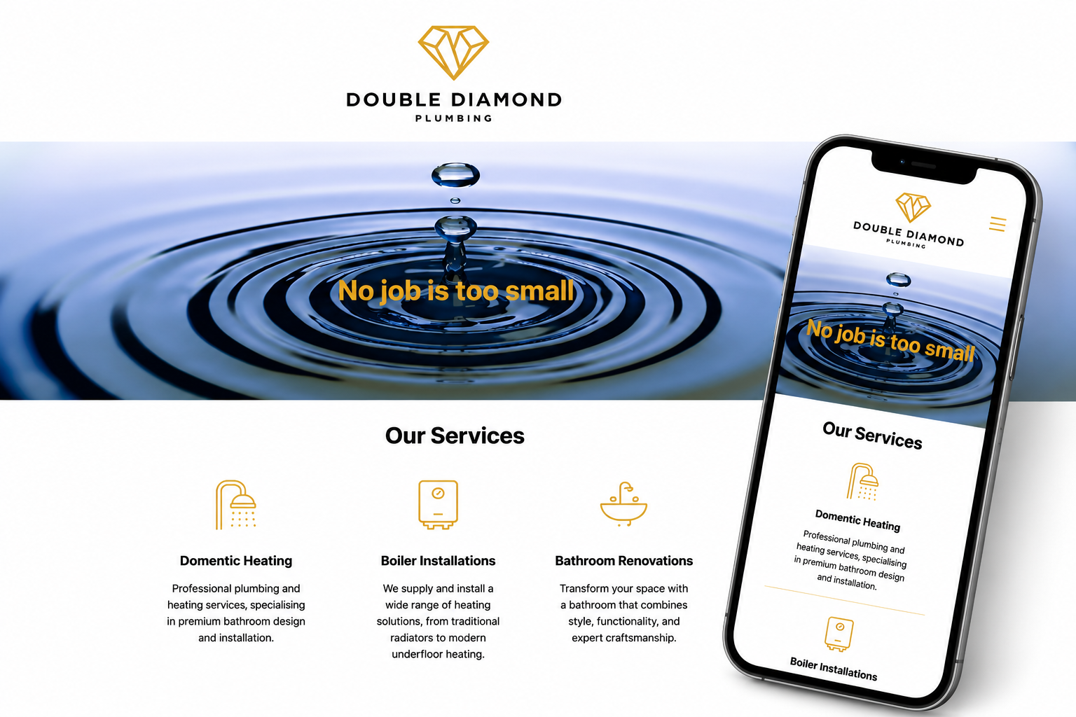 DD Plumbing Website