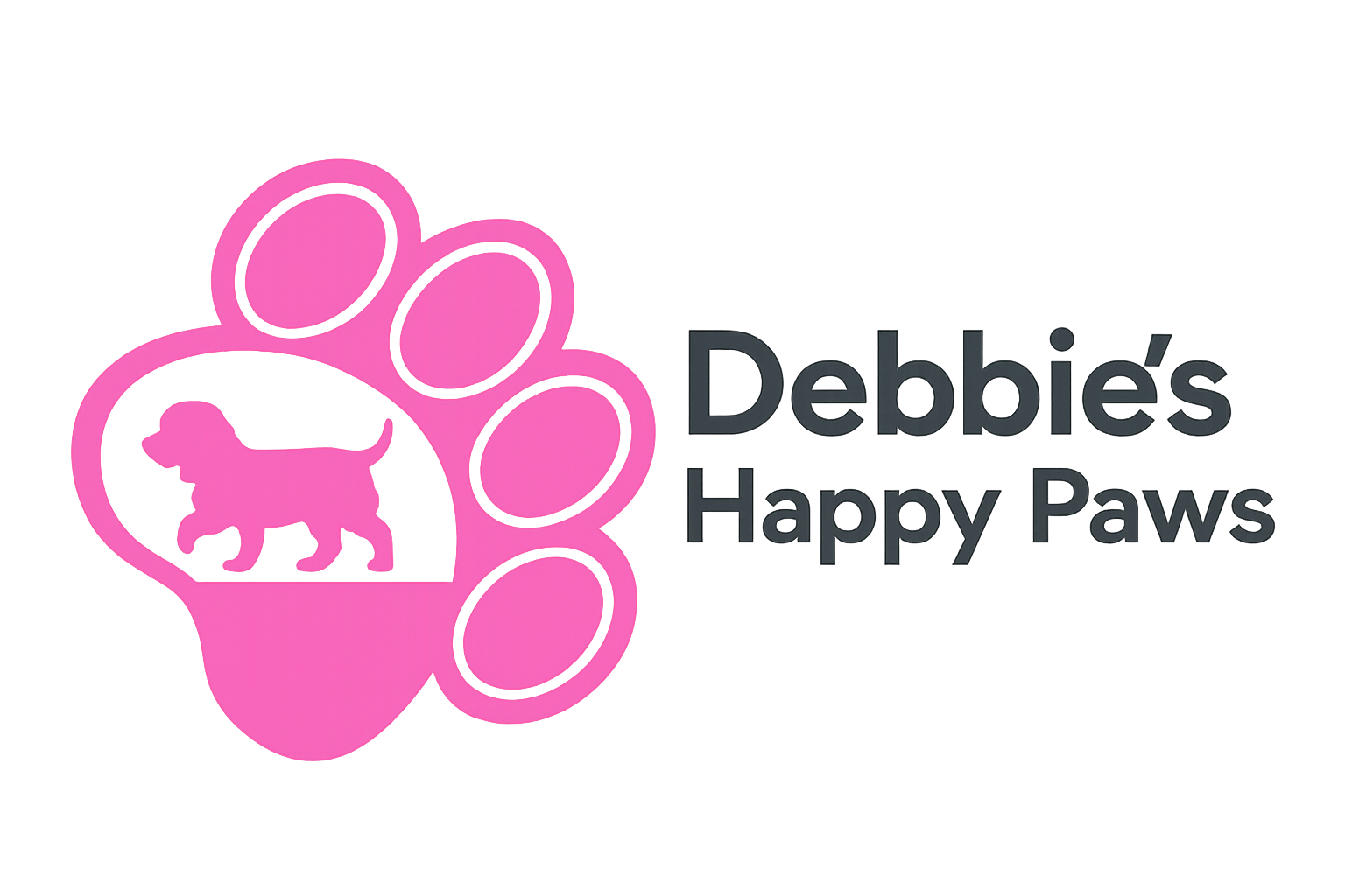 Debbies happy Paws logo